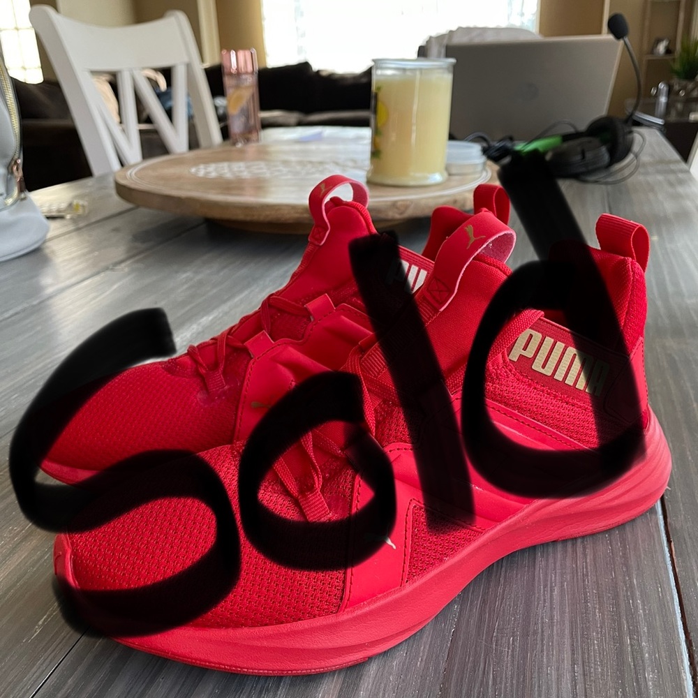 Red Puma Shoes